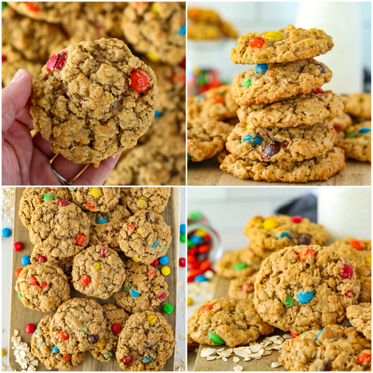 Gluten-Free Monster Cookies