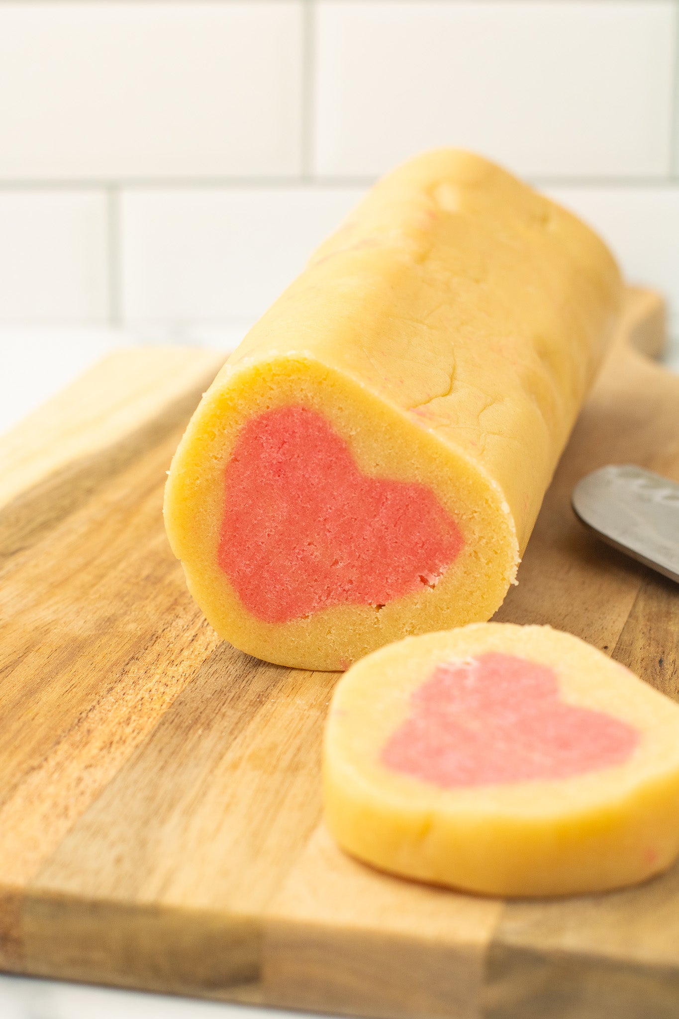 Heart Slice and Bake Cookies