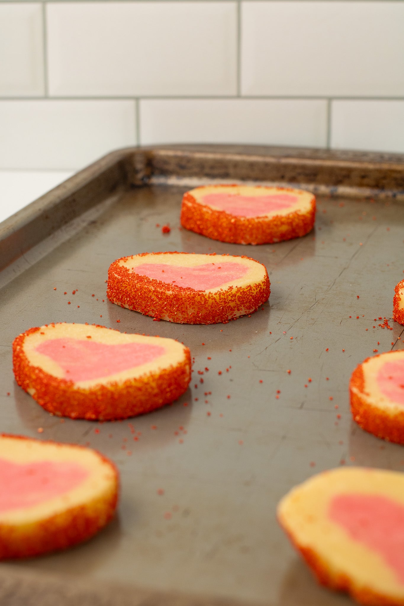 Heart Slice and Bake Cookies