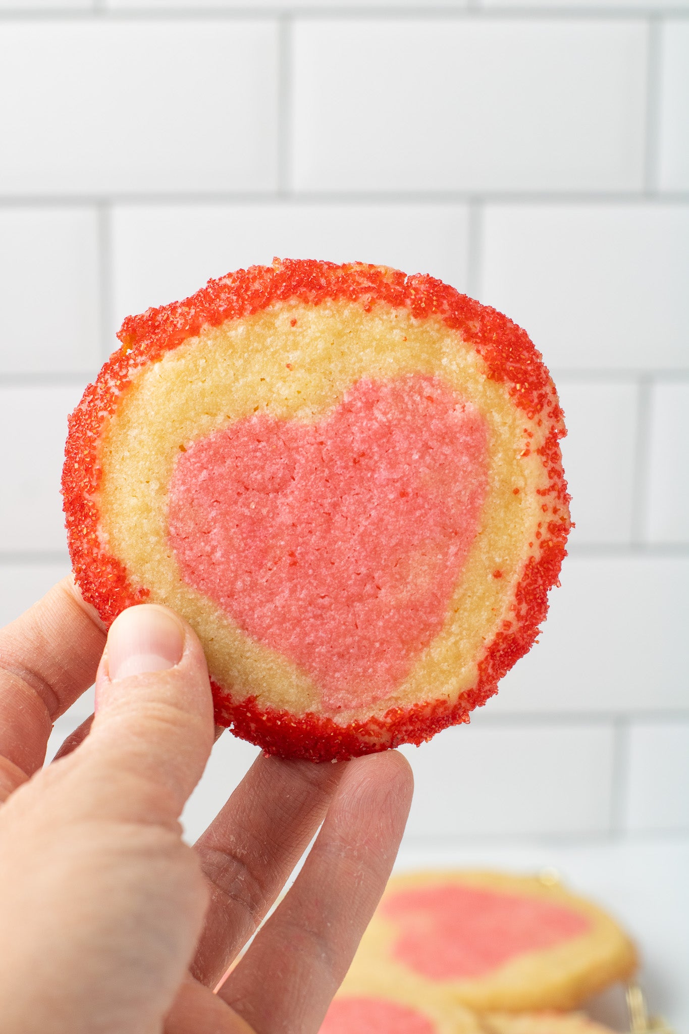 Heart Slice and Bake Cookies