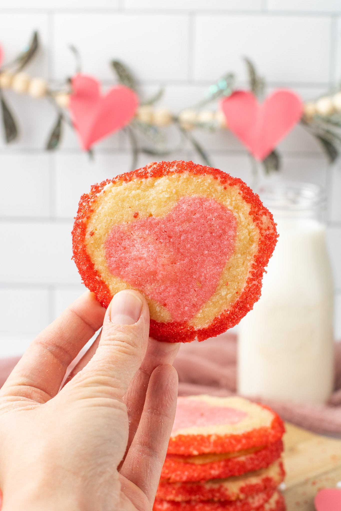 Heart Slice and Bake Cookies