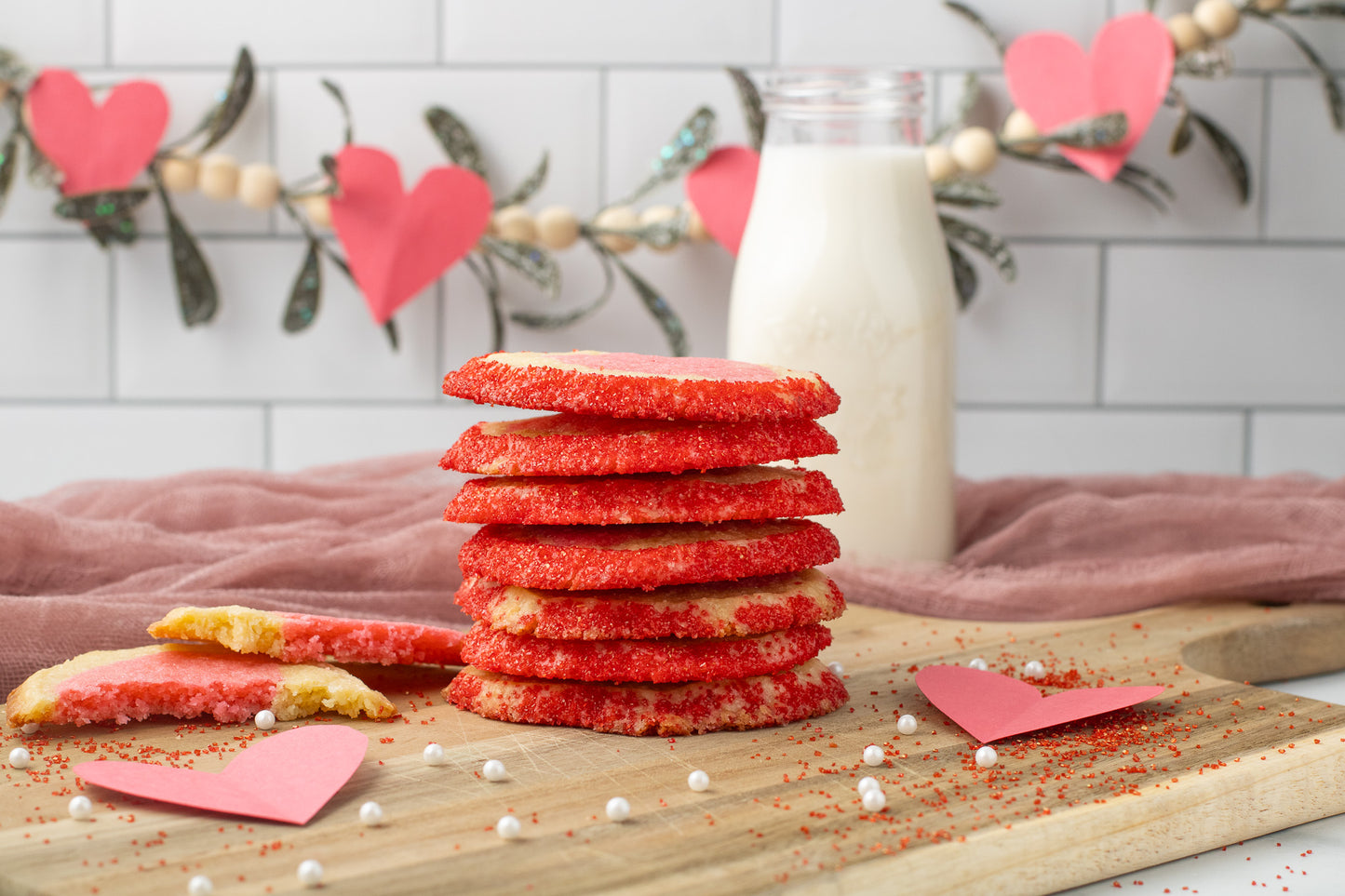 Heart Slice and Bake Cookies